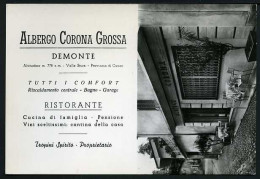 Demonte (CN) - Albergo Corona Grossa - Viaggiata In Busta - Rif. 30422 - Sonstige & Ohne Zuordnung