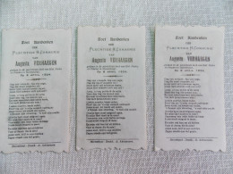 HERENTHOUT 1924 Plechtige Communie   X3 - Godsdienst & Esoterisme