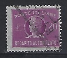 Italy 1955 Italia Turrita (o) Mi. 11 - Fiscale Zegels