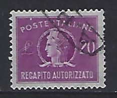 Italy 1955 Italia Turrita (o) Mi. 11 - Fiscales