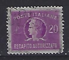 Italy 1947 Italia Turrita (o) Mi. 10 - Fiscaux