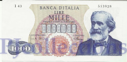 ITALIA - ITALY 1.000 LIRE 04/01/1968 PICK 96e AU RARE - 1000 Lire