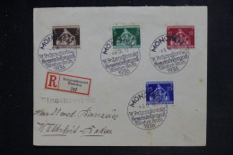 ALLEMAGNE - Oblitération Temporaire De München Sur Enveloppe En Recommandé En 1936 - L 153271 - Briefe U. Dokumente