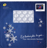 Entier Des Timbres Plein Les Yeux Tirage Spécial La Poste Lettre 250g International Agréée 238225 - Official Stationery