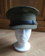 Casquette De Visière British Officier WW2 ( Repro ) - 1939-45