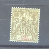 Côte D' Ivoire  :  Yv  17  *  Gomme Tropicale, Très Bon Centrage - Unused Stamps