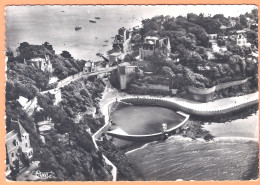 Ppgf/ CPSM Grand Format - ILLE ET VILAINE - DINARD - VUE AÉRIENNE DE LA PISCINE ET LE PONT ÉMERAUDE - Dinard