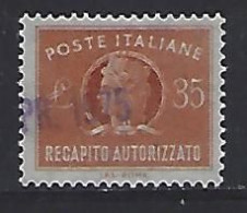 Italy 1974 Italia Turrita (o) Mi. 13 - Revenue Stamps