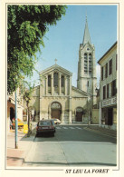 FRANCE - Saint Leu La Foret - Val D'Oise - Vue Sur L'église Saint Gilles - Vue De L'extérieure - Carte Postale - Saint Leu La Foret