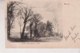 ROMA  VILLA  PAMPHILI  VIALE  VG  1902 - Sonstige & Ohne Zuordnung