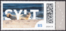 !a! GERMANY 2024 Mi. 3831 MNH SINGLE W/ Right Margin (b) - German Vacation Destinations: Sylt - Neufs