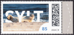 !a! GERMANY 2024 Mi. 3831 MNH SINGLE W/ Right Margin (c) - German Vacation Destinations: Sylt - Neufs