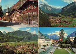 SUISSE - Meiringen - Berner Oberland/Schweiz - Multi-vues - Animé - Carte Postale - Meiringen