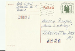 BDR GS - Postkarten - Gebraucht