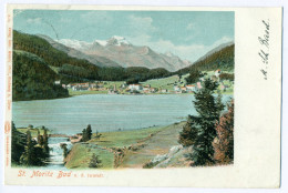 St. Moritz Bad U. D. Innfall, Switzerland - Saint-Moritz