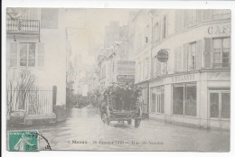 La Rue Saint Nicolas Le 26 Janvier 1910 - Meaux