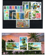 Mayotte - Année 1999 N** MNH Luxe Complète Avec PA , YV 62 à 80 + PA 4 , Cote 78,60 Euros - Unused Stamps