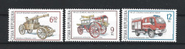 Ceska Rep. 2003 Fire Trucks Y.T. 345/347 ** - Unused Stamps