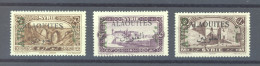 Alaouites  -  Avion  :  Yv  6-8  * - Unused Stamps