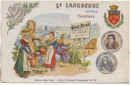 31 Les Provinces Françaises Le LANGUEDOC  Capitale Toulouse - Sonstige & Ohne Zuordnung