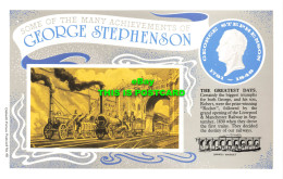 R569381 Some Of Many Achievements Of George Stephenson. Greatest Days. Sankey Vi - Mundo