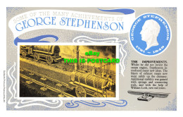 R569384 Some Of Many Achievements Of George Stephenson. Improvements. Dalkeith P - Wereld