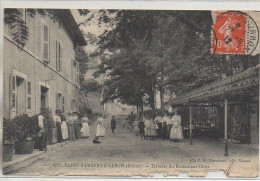 26 SAINT-RAMBERT-D'ALBON  - Terrasse Du Restaurant Ollier - Sonstige & Ohne Zuordnung