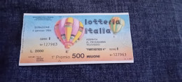 BIGLIETTO LOTTERIA ITALIA 1984 - Loterijbiljetten