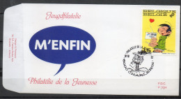 Année 1992 :  FDC 2484 - Gaston Lagaffe - Obli. Charleroi - 1991-2000