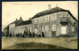 SAINT BRISSON - LA PLACE - LA POSTE  - BELLE ANIMATION - COMMERCE "TABAC". - Autres & Non Classés