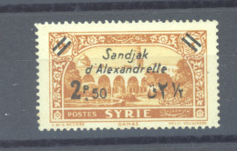 Alexandrette  :  Yv  7  * - Unused Stamps