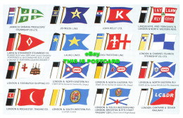 R569411 More Shipping Flags And Funnels. Card No. D70. Dalkeith Publishing. Dalk - World