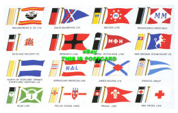 R569412 More Shipping Flags And Funnels. Card No. D71. Dalkeith Publishing. Dalk - Monde