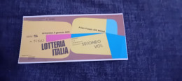 BIGLIETTO LOTTERIA ITALIA 1978 - Biglietti Della Lotteria