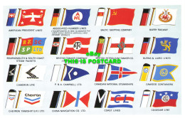 R569414 More Shipping Flags And Funnels. Card No. D67. Dalkeith Publishing. Dalk - Monde