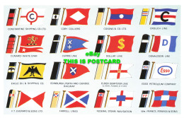 R569415 More Shipping Flags And Funnels. Card No. D68. Dalkeith Publishing. Dalk - World