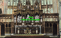 R569051 Gloucester Cathedral. Reredos. W. H. S. And S. County Series. 1907 - Monde