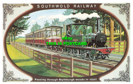 R569449 Southwold Railway. Passing Through Blythburgh Woods In 1897. Dalkeith Pi - Monde