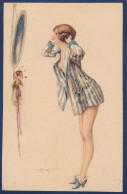 CPA PENOT Erotisme Femme Woman Art Nouveau éros Risque Non Circulé Charme Glamour - Otros & Sin Clasificación