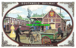 R569453 Southwold Railway. Arrival Ar Southwold Station In 1914. Dalkeith. No. 4 - World