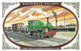 R569454 Southwold Railway. Freight Train On Harbour Branch In 1924. Dalkeith. No - World