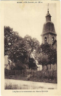 Ayn Savoie Alt 560m L'église Et Le Monument Aux Morts 1914 1918, Rare - Altri & Non Classificati