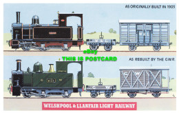 R569464 Welshpool And Llanfair Light Railway. As Originally Built In 1903. As Re - Welt