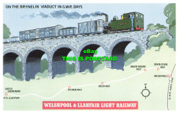 R569469 On Brynelin Viaduct In G. W. R. Days. Welshpool And Llanfair Light Railw - Monde