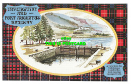 R569481 Invergarry And Fort Augustus Railway. A View From Caledonian Canal With - World