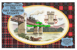R569484 Invergarry And Fort Augustus Railway. Crossing Viaduct Over River Oich A - Monde