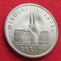 Germany 5 Mark 1987 Berlin Nikolaiviertel  German-Democratic Republic  Alemanha Oriental DDR RDA Alemania Allemagne  Wºº - Andere & Zonder Classificatie