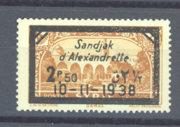 Alexandrette  :  Yv  15  ** - Unused Stamps