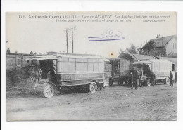 Les Autobus Parisiens En Chargement à Béthune ("RVF....Cavalerie") , 1915 - Ausrüstung