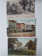 CPA  USA  Cartes Postales Anciennes De Waterville N Y Et De Stamford Connecticut - Autres & Non Classés